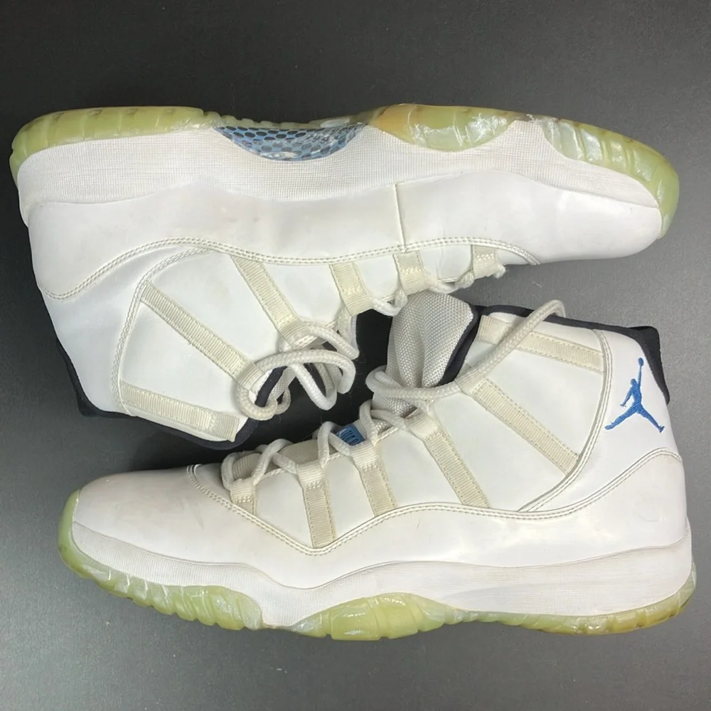 Nike Air Jordan 11 Legend Blue 2014‎ Sneaker Shoes 378037-117 Men’s size 14